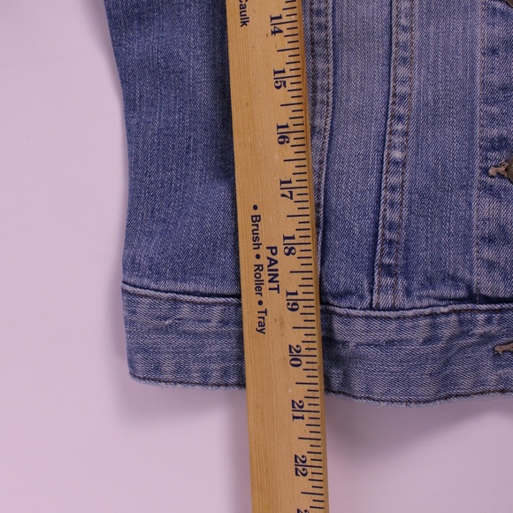 Comfort Denim Classic Light Wash Jean Jacket - Size XL - Picture 5 of 5